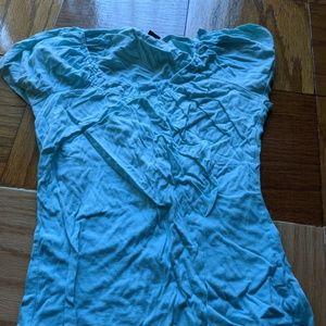Women's blue ombre shirt